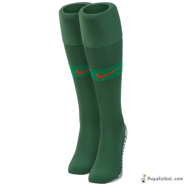 Calcetines Portugal Replica Primera Ropa 2018 Verde